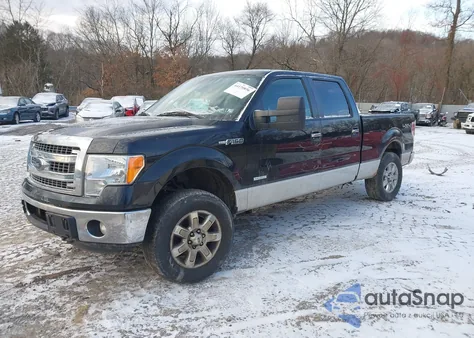2013 Ford F-150 Xlt из США, поврежденный, VIN 1FTFW1ET8DFC60974